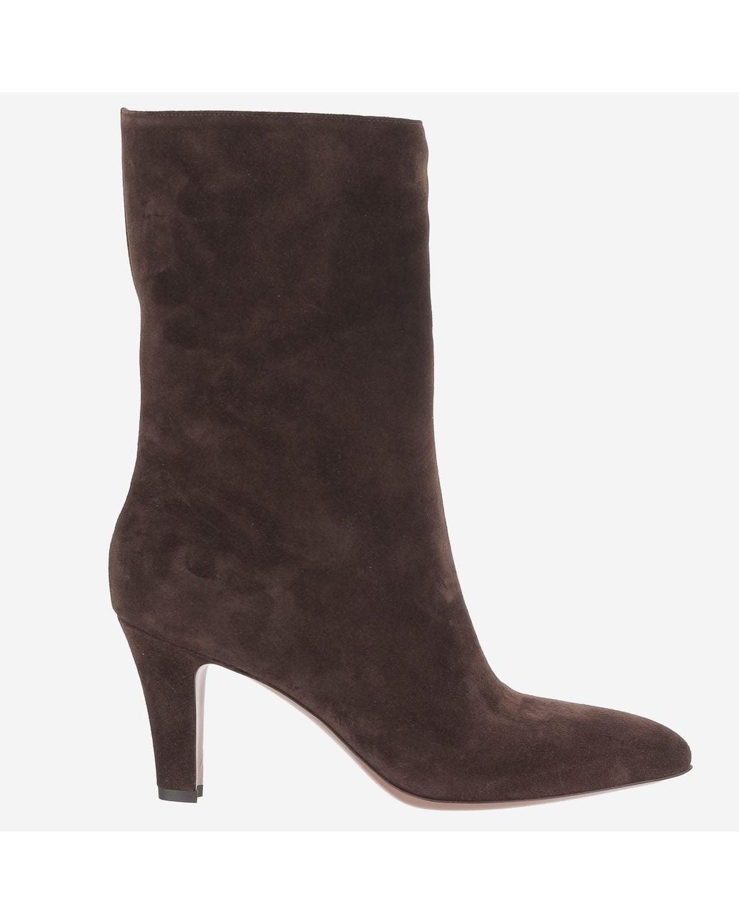Paris Texas Brown Ankle Boots Elsa Calf Leather (Bos Taurus)
