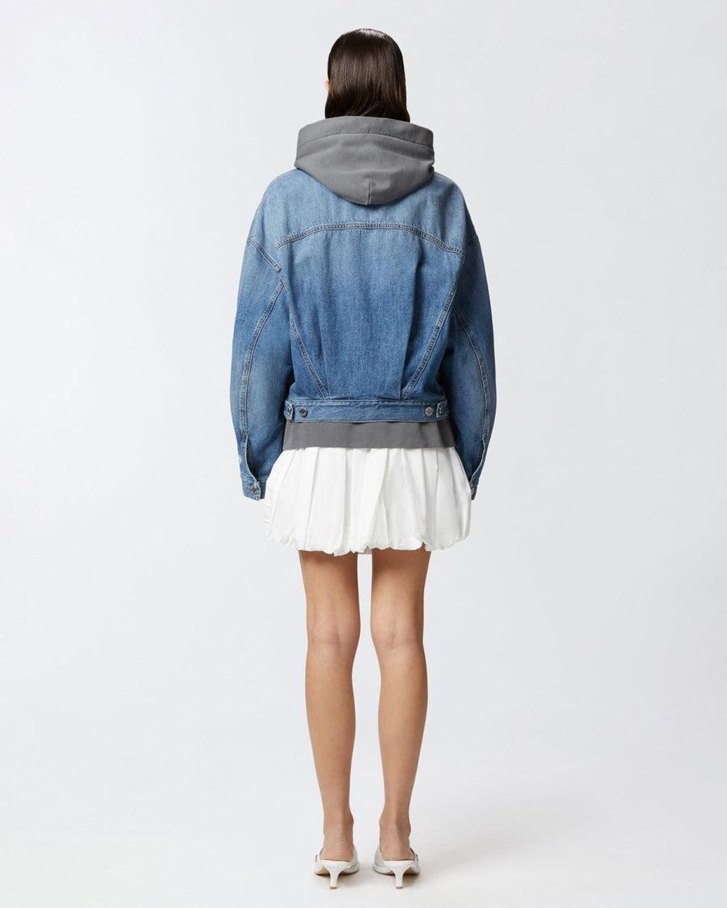Pinko Blue Light Wash Denim Jacket