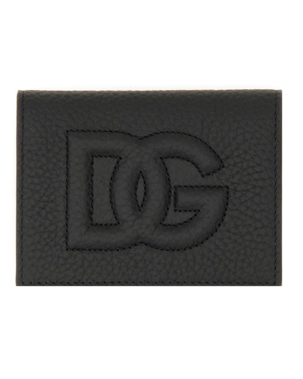Dolce & Gabbana Black Dolce & Gabbana Wallet With Logo for men