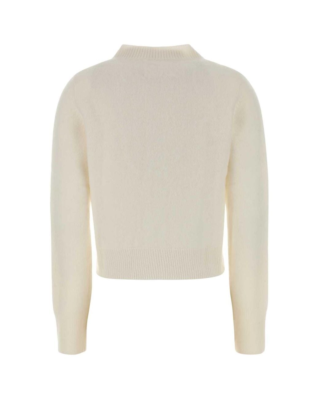 Lisa Yang White Cashmere Azalea Cardigan