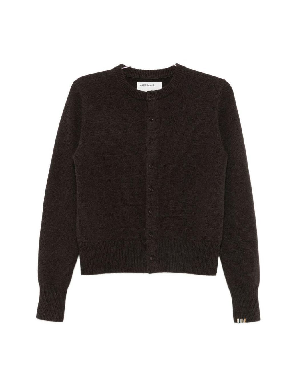 Extreme Cashmere Black Cashmere Cardigan