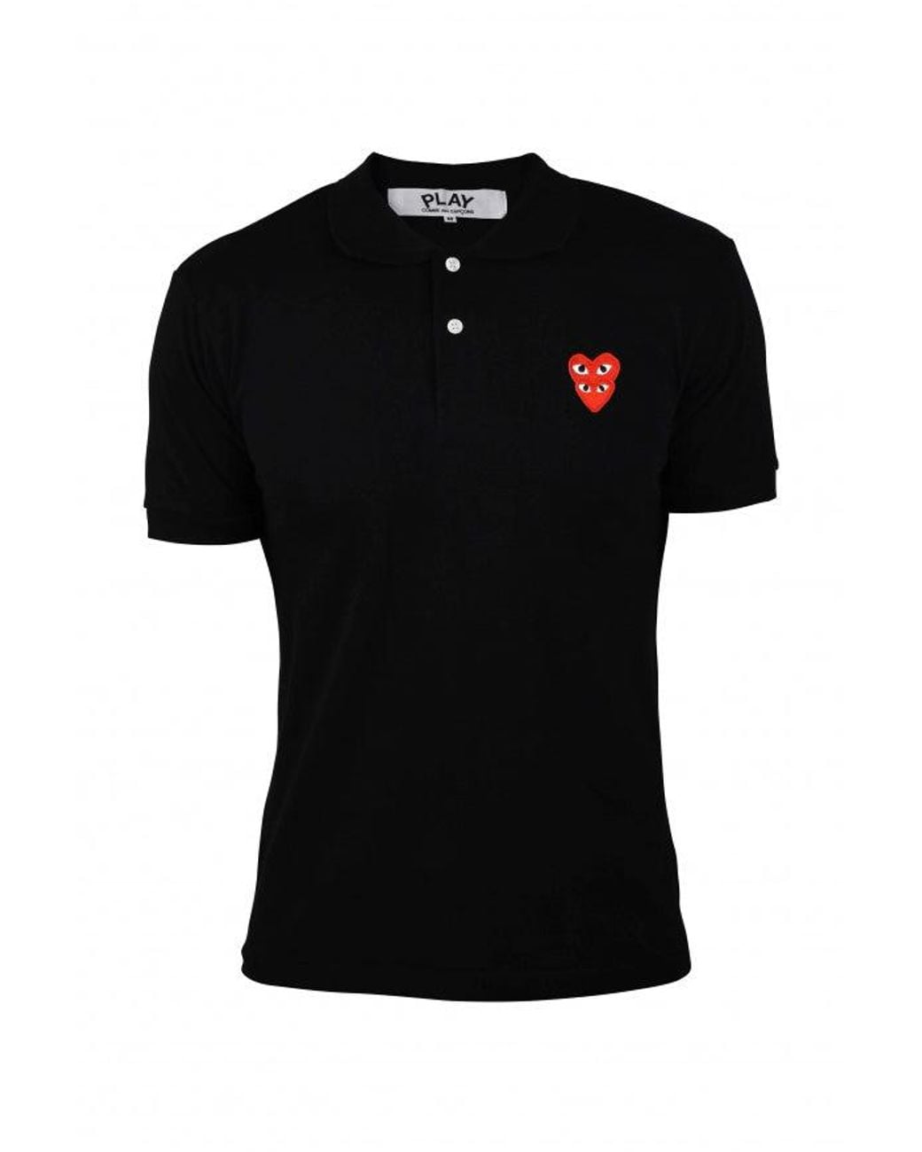 Comme des Garçons Black Polo Shirt