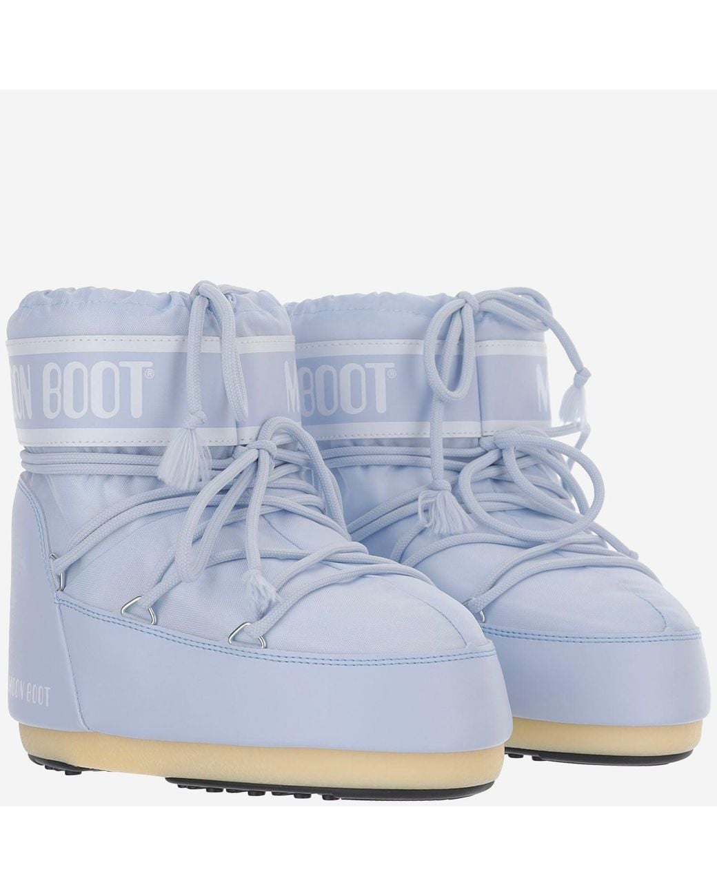 Moon Boot Blue Icon Low Ankle Boots