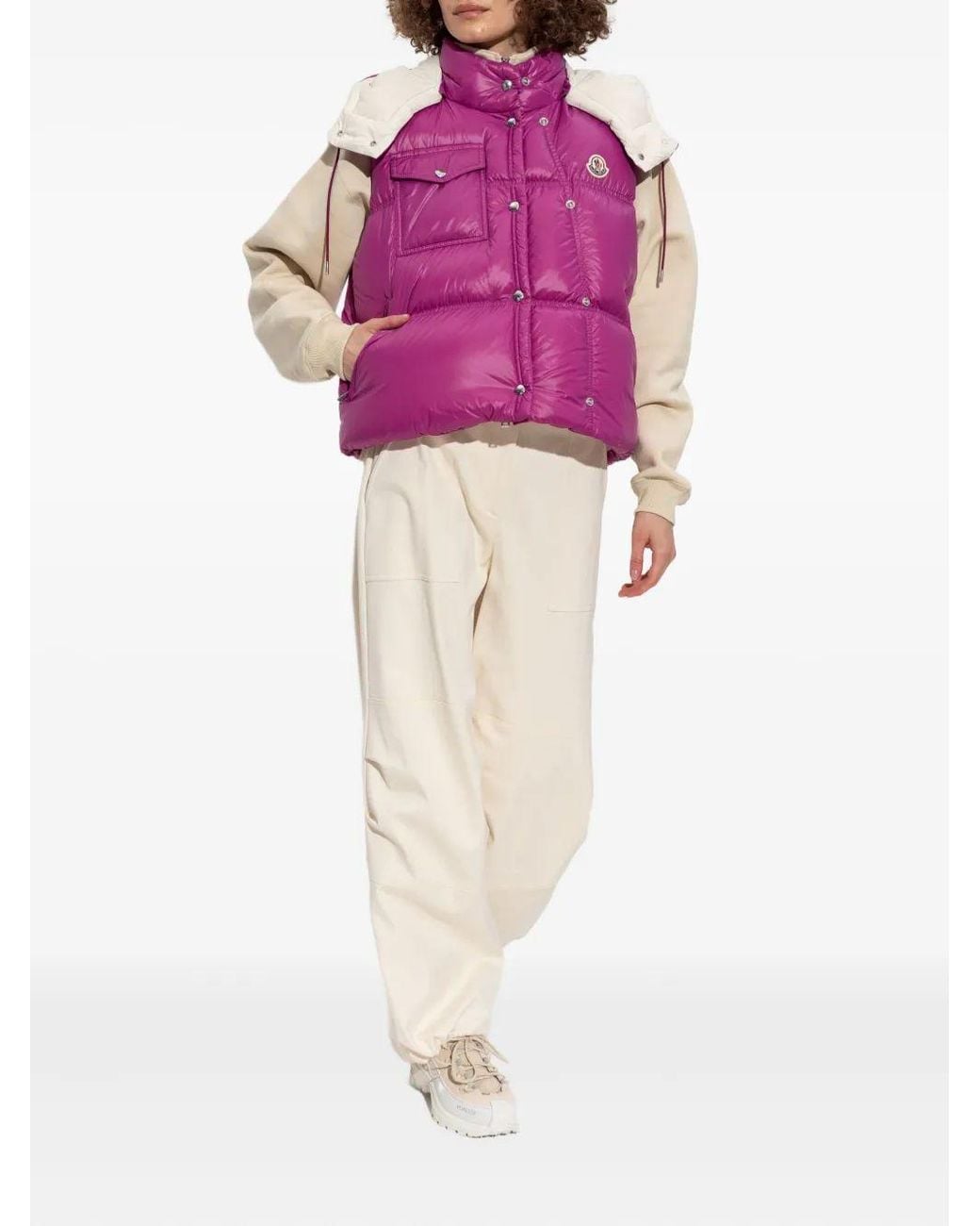 Moncler Purple Pario Vest