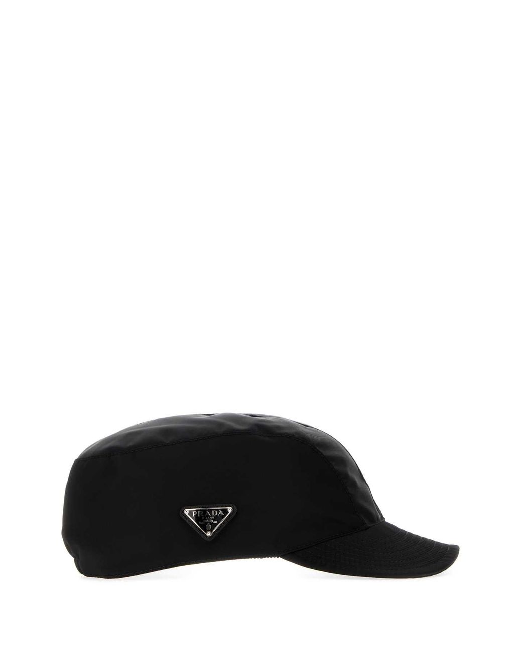 Prada Black Re-Nylon Baseball Cap
