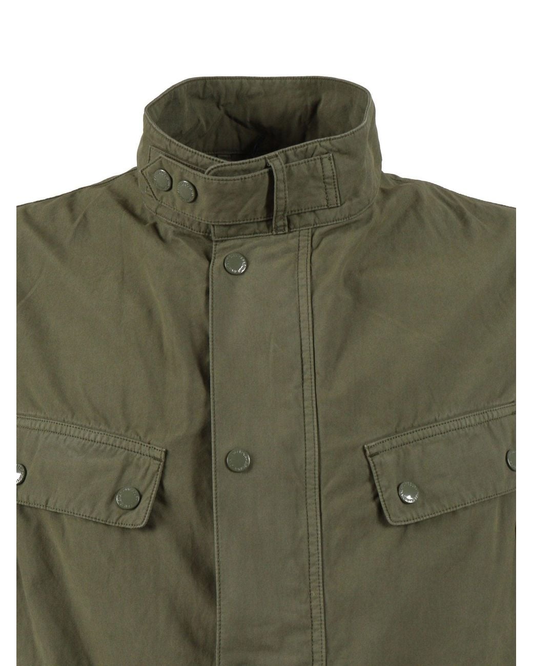 Barbour Green Garment Dyed Duke Casual Jkt