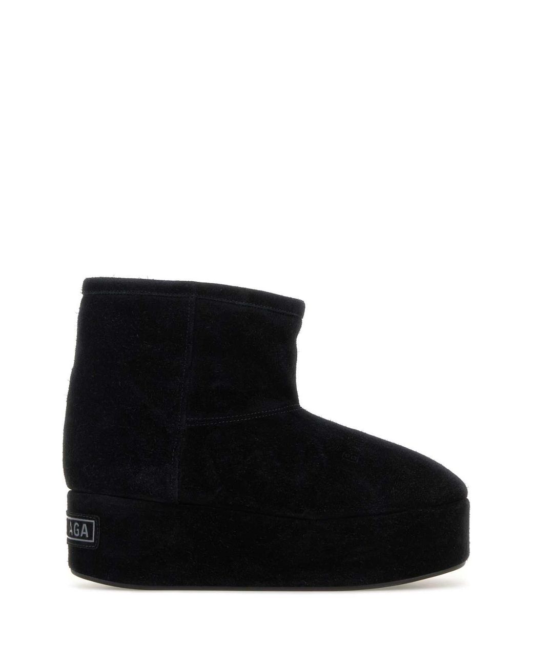 Balenciaga Black Solid Boots
