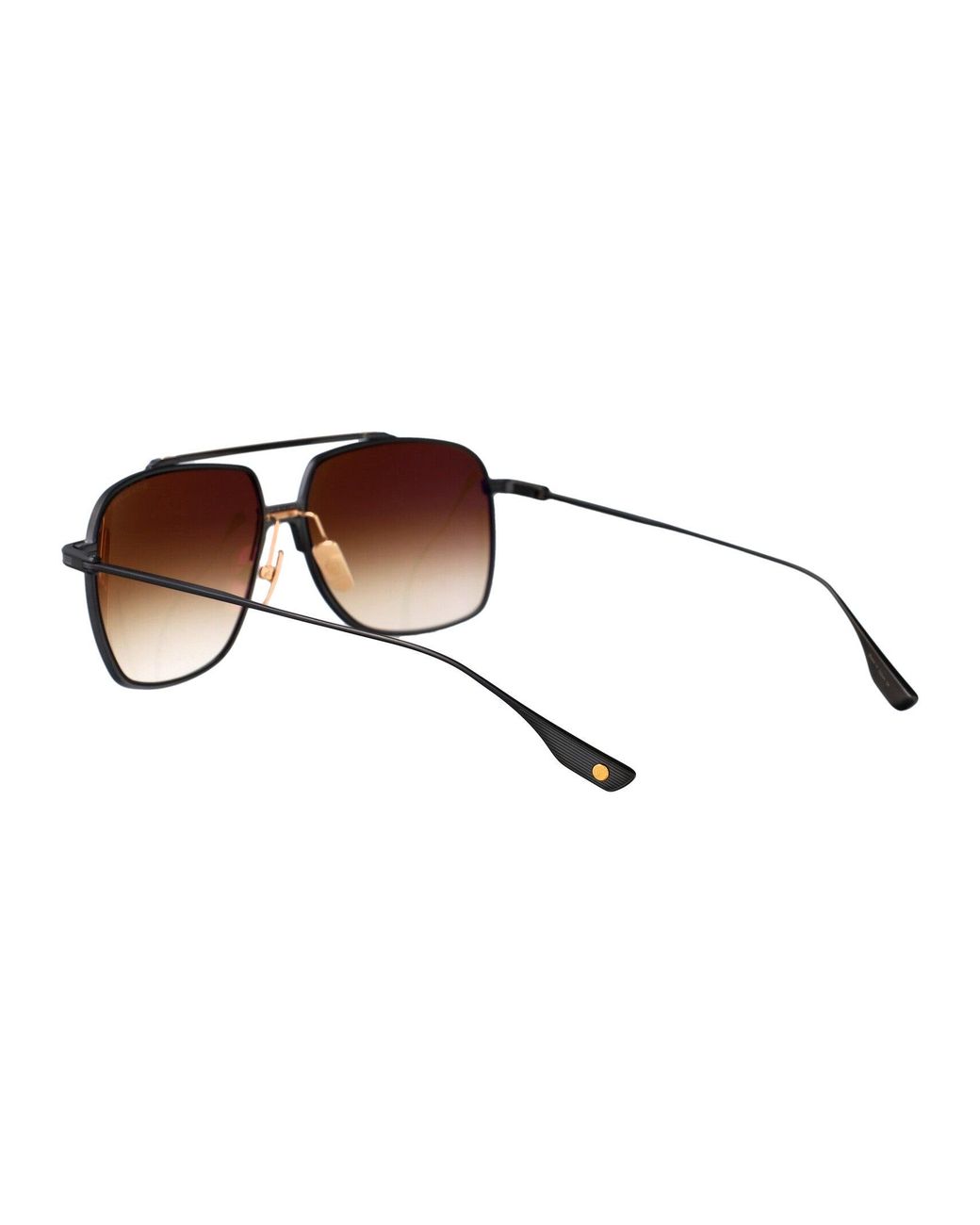 Dita Eyewear Brown Aviator Sunglasses Dts100 A 03 Blk Gld