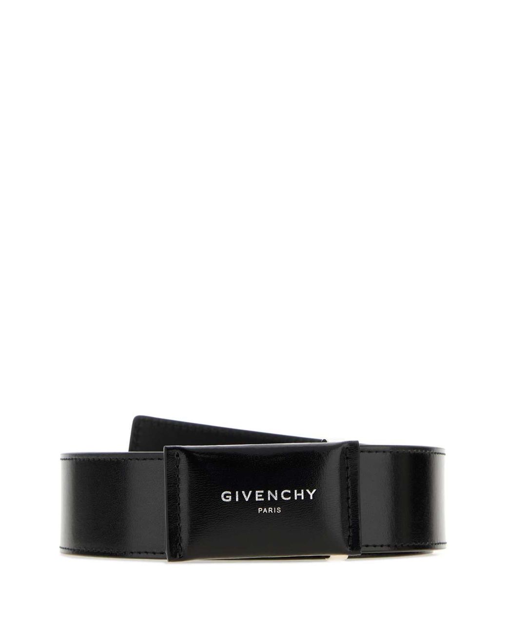 Givenchy White Leather Antigona Belt for men