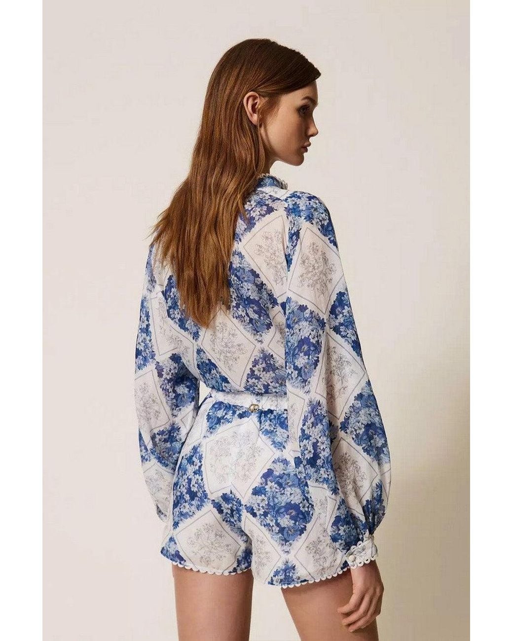 Twinset Blue Twinset Multicolor