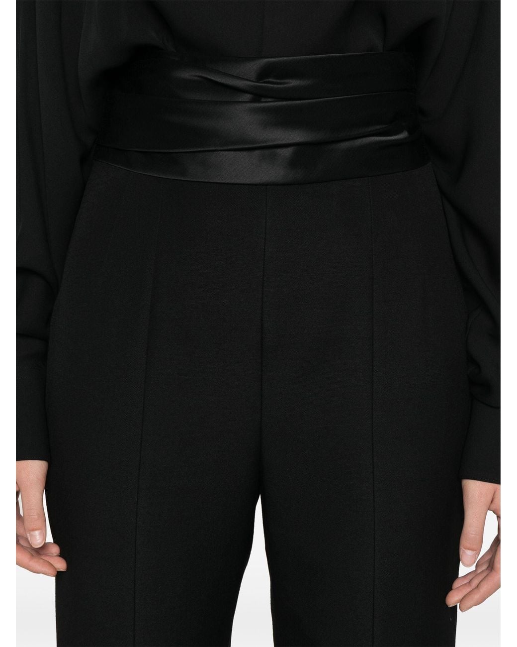 Khaite Camberly Broek in het Black