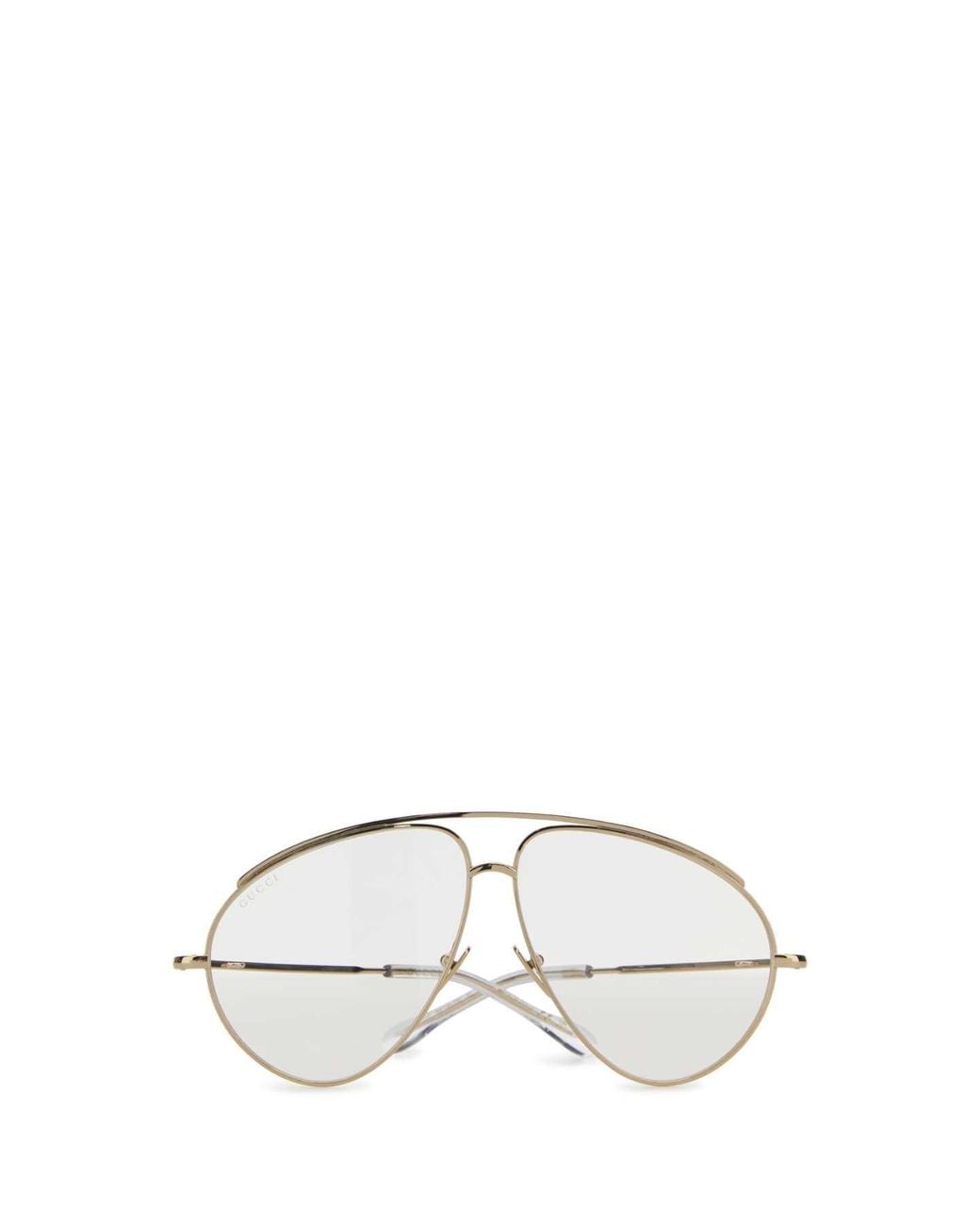 Gucci White Sungl