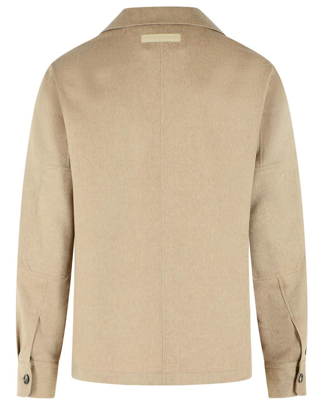 Zegna Natural Alba Cashmere Oasis Overshirt for men