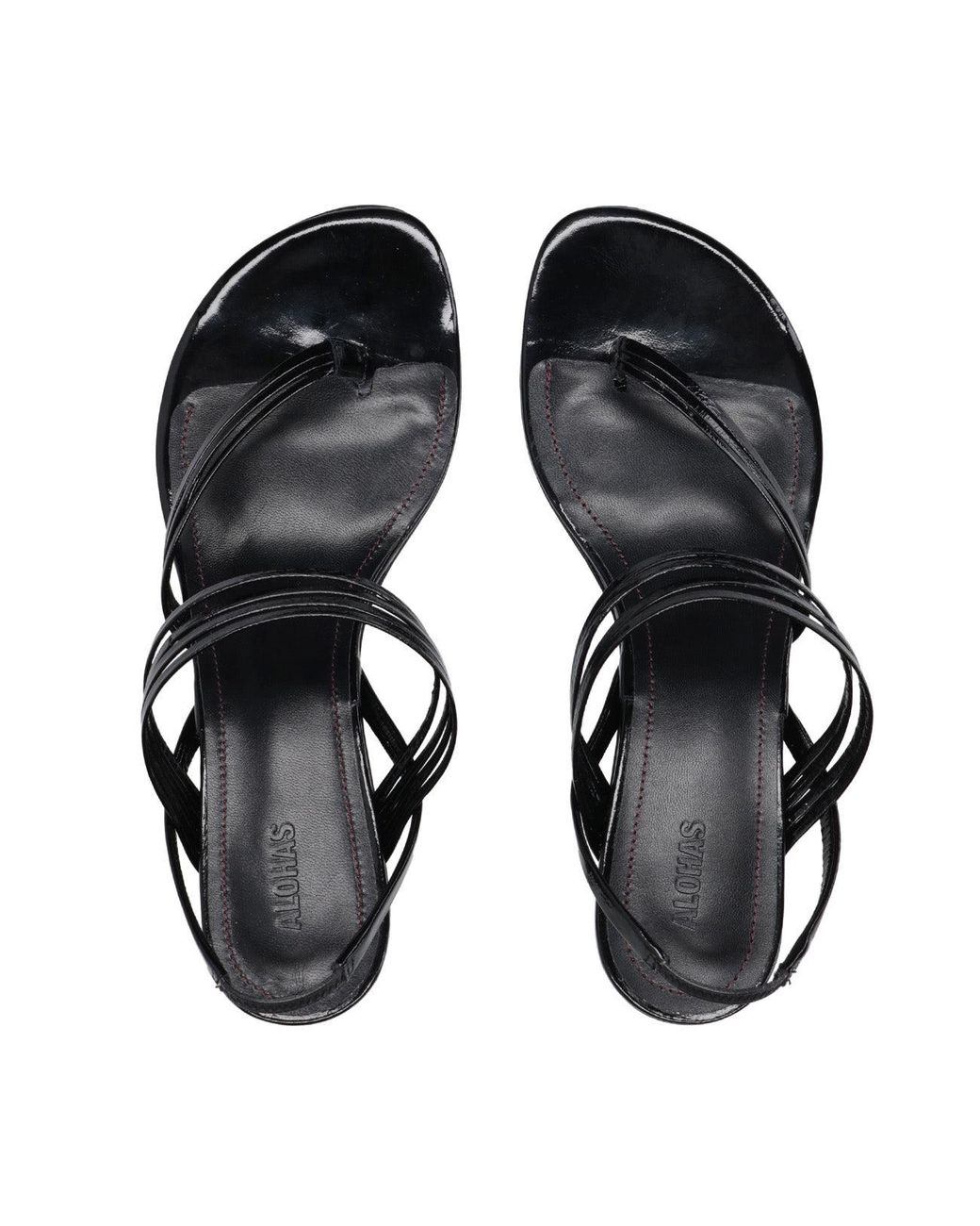 Alohas Black Sandals