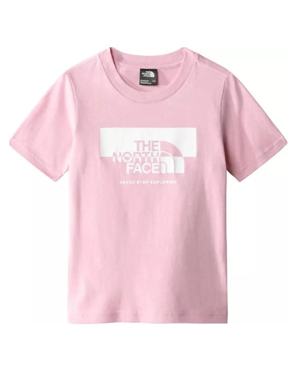 The North Face Pink T-Shirt With Logo