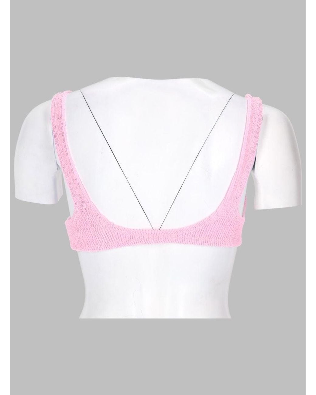Mc2 Saint Barth Pink Top Bikini Crinckle "Naima"