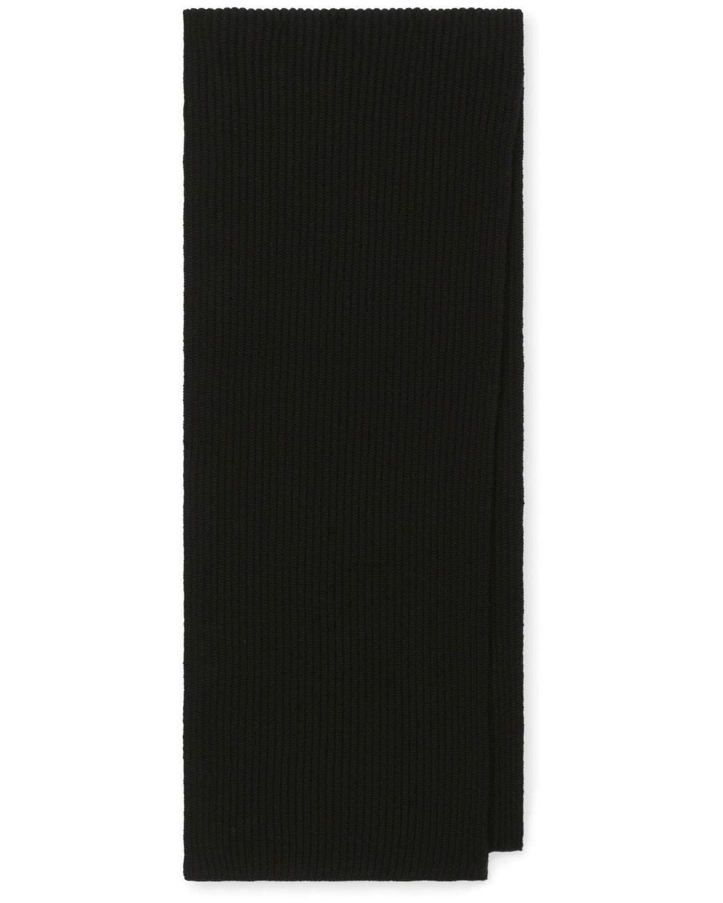 Dolce & Gabbana Black Dolce & Gabbana Cashmere Scarf for men