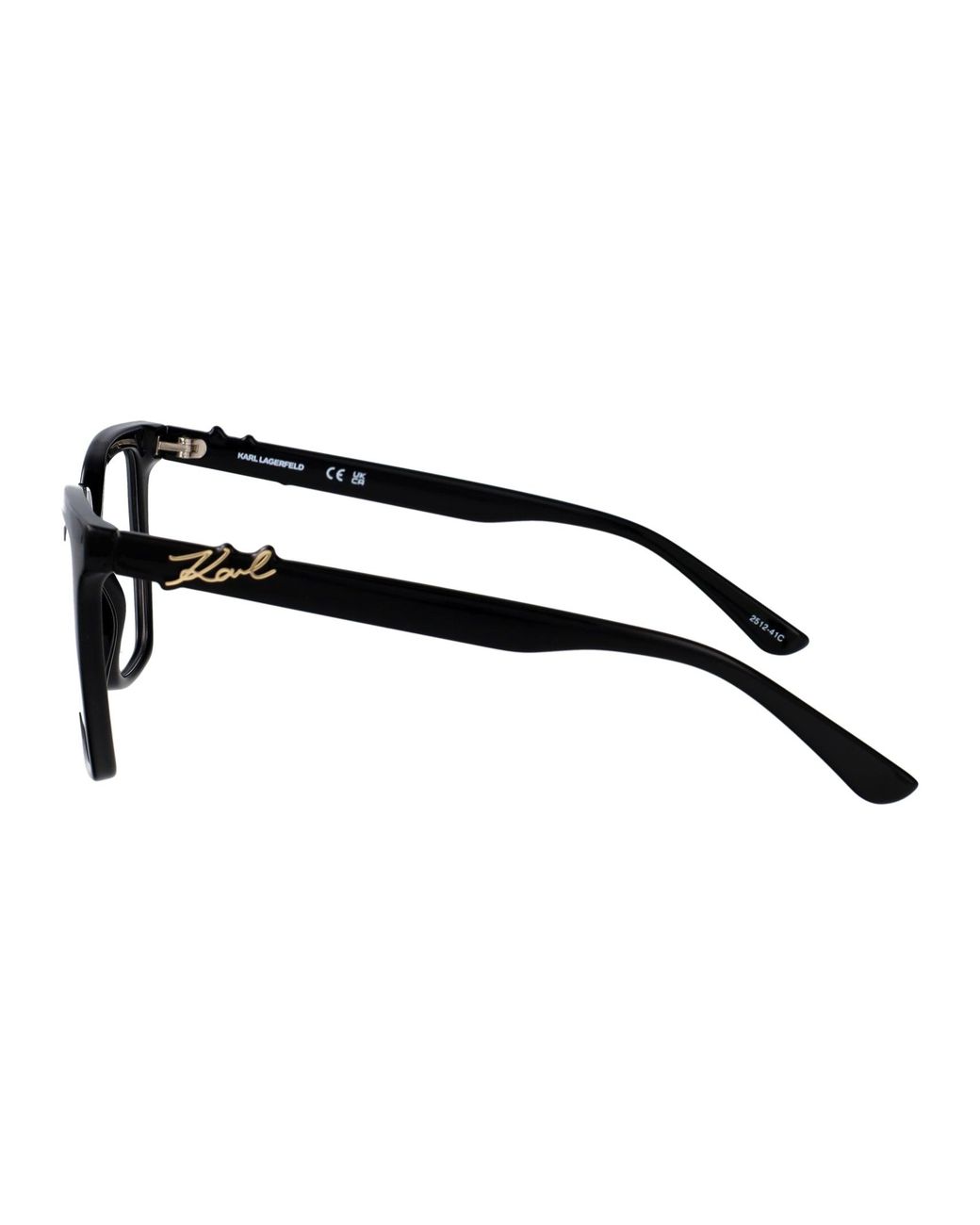 Karl Lagerfeld Black Injected Glasses