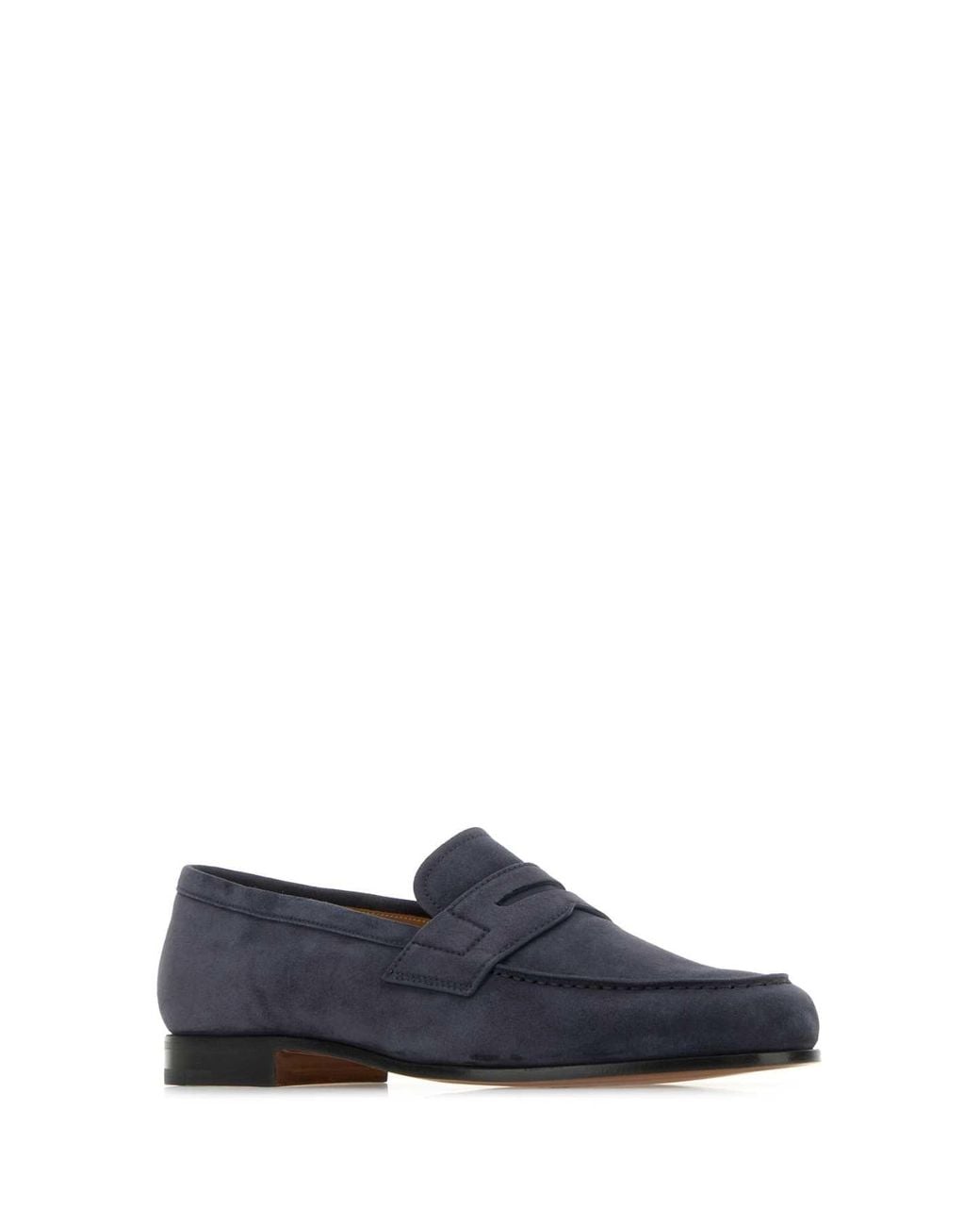 Church's Blue Leather Heswall Loafers for men