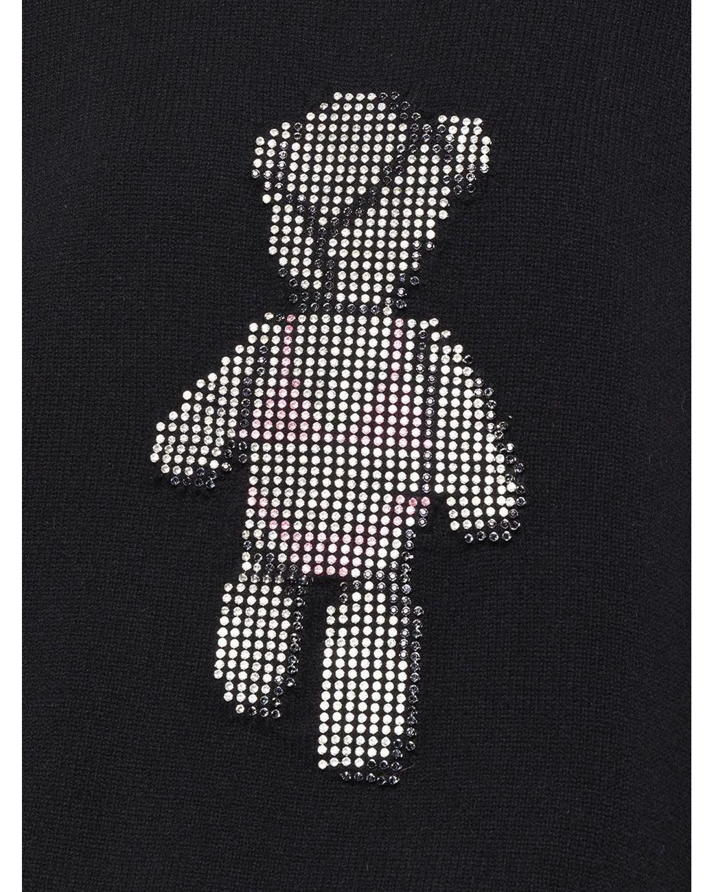 Alexander Wang Black Pullover With Crystal Clothing