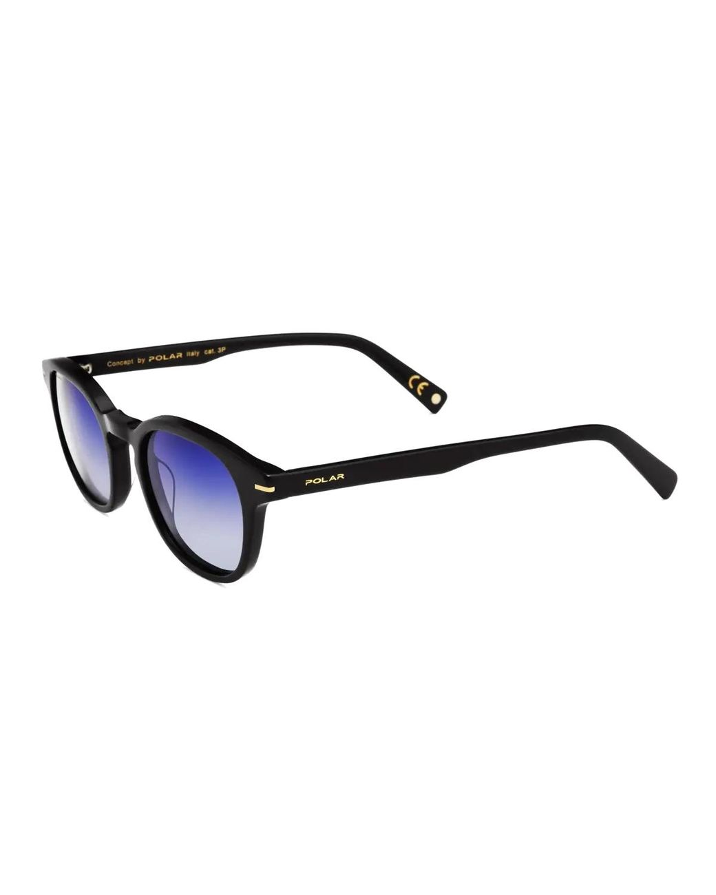 Polar Blue Goldene Sonnenbrille