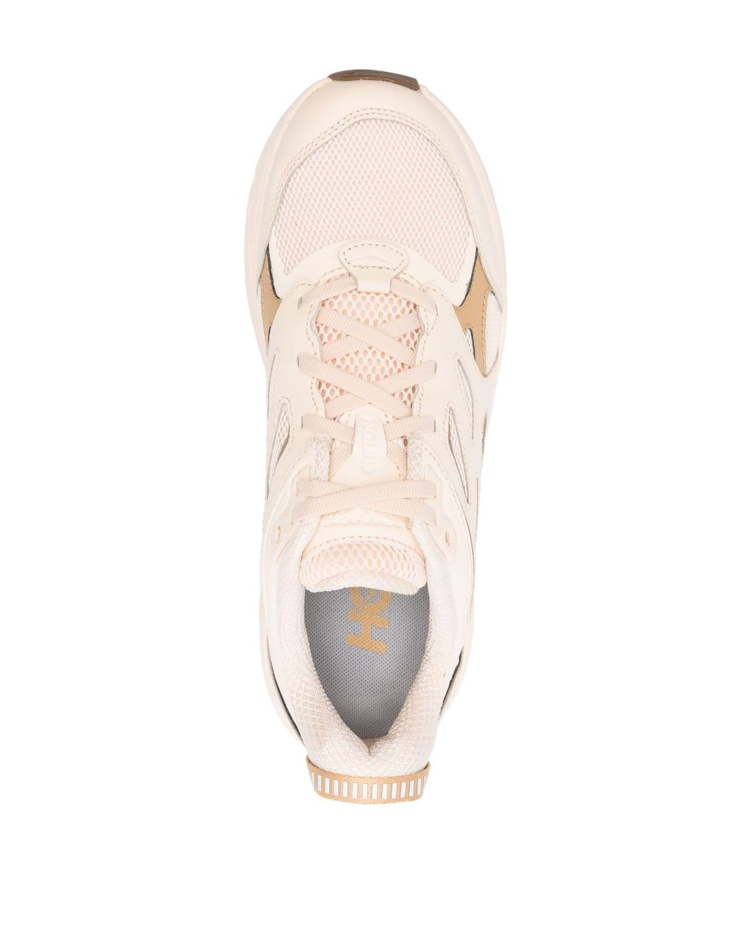 Hoka One One White U Clifton Athletics Shoes for men