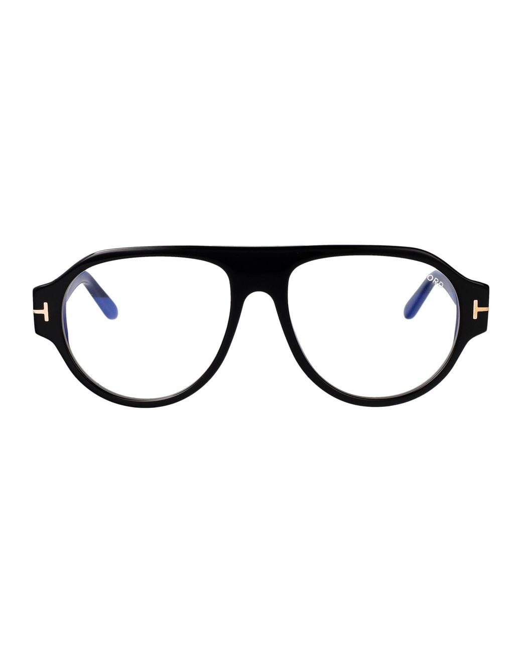 Tom Ford Black Round Optical Ft6178 B 01
