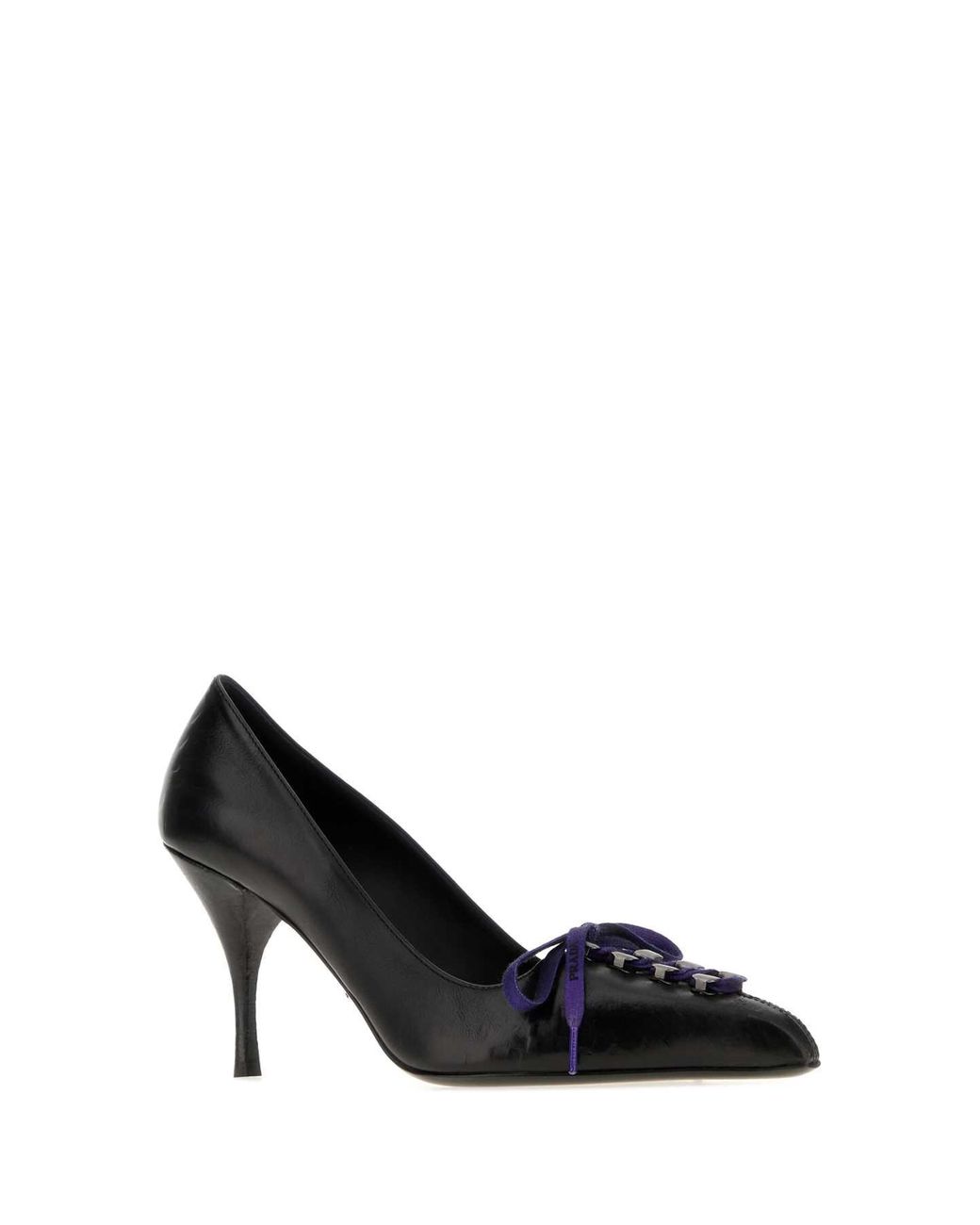 Prada Black Leather Pumps