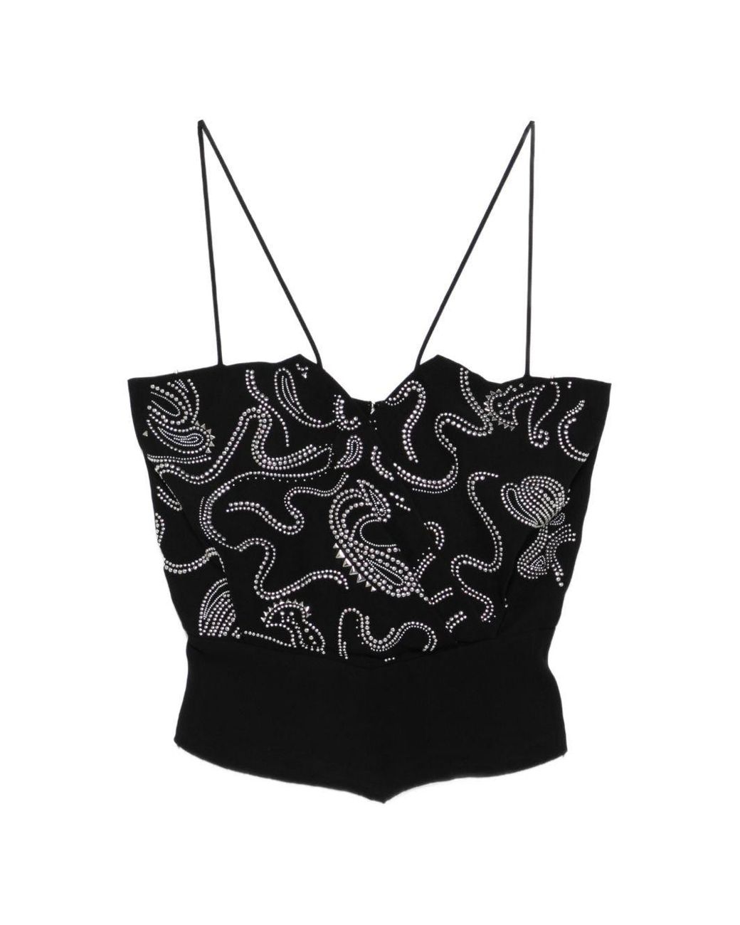 IRO Black Olympe Top