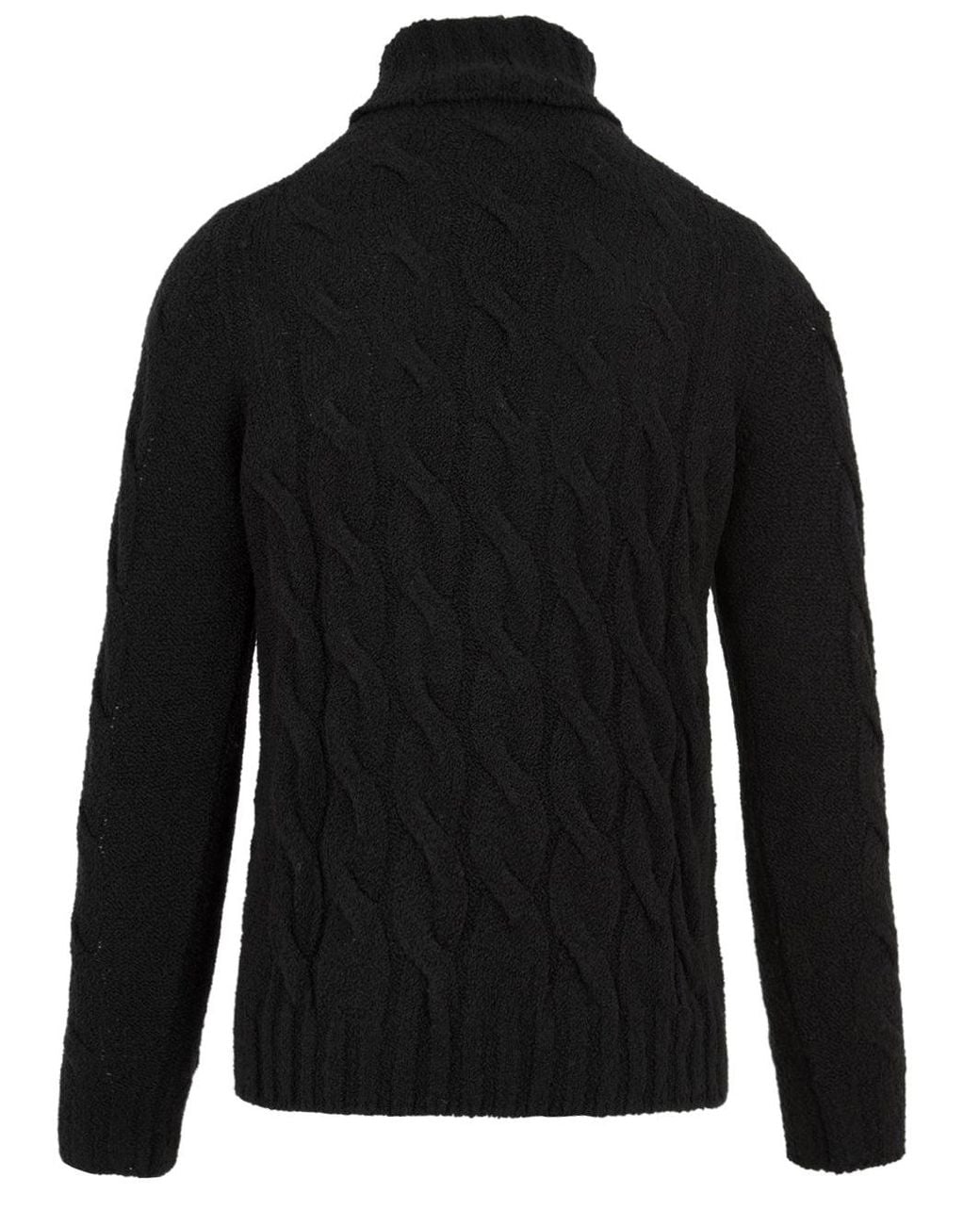 Filippo De Laurentis Black Sweaters for men