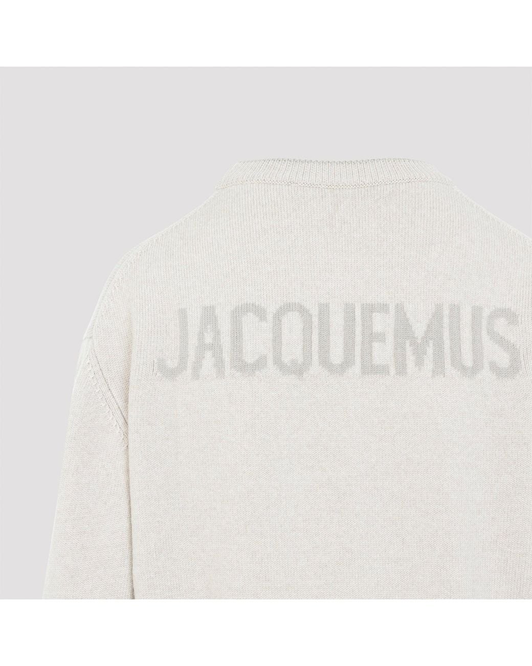 Moulin Sweater Jacquemus de color White