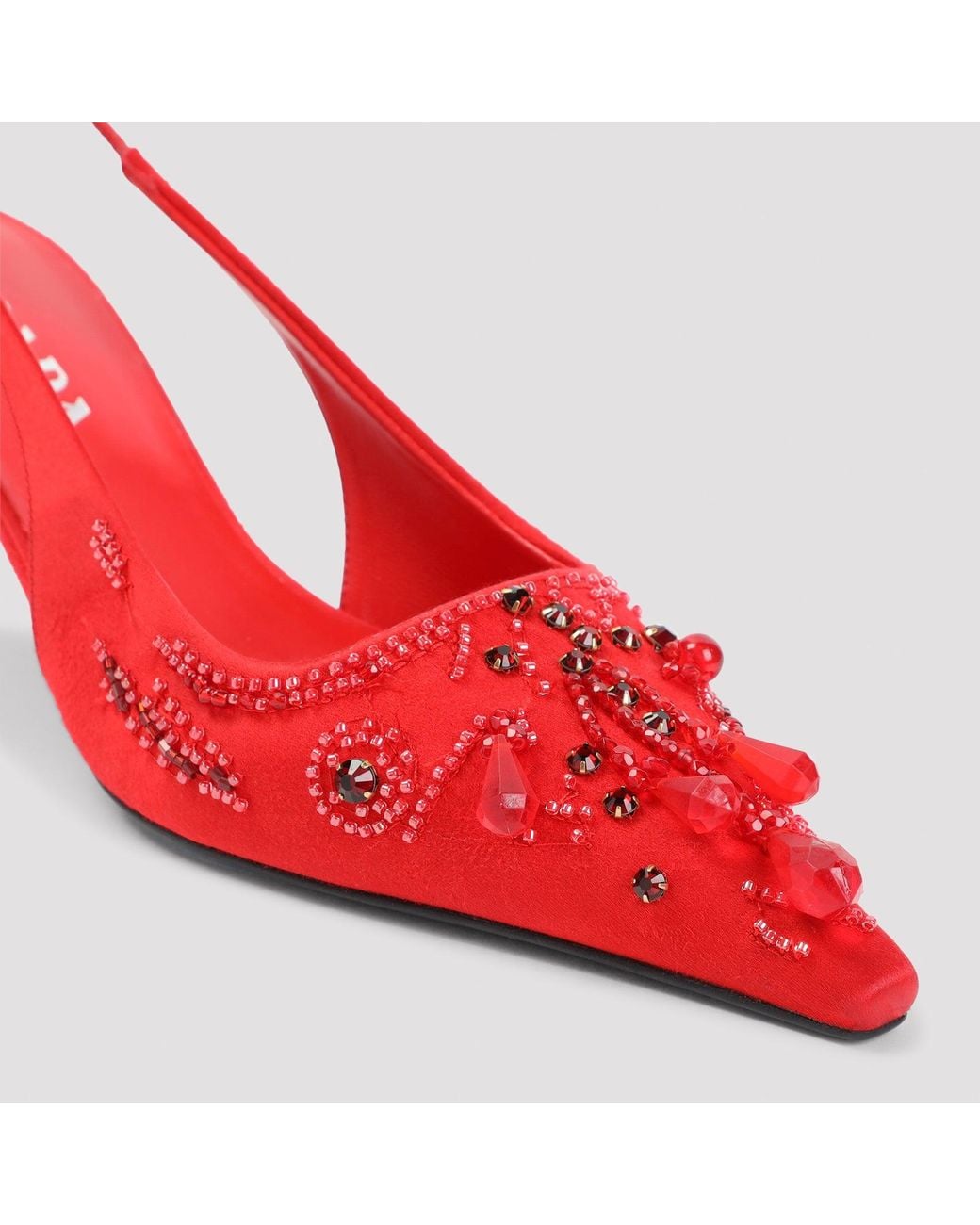 Prada Red Pumps