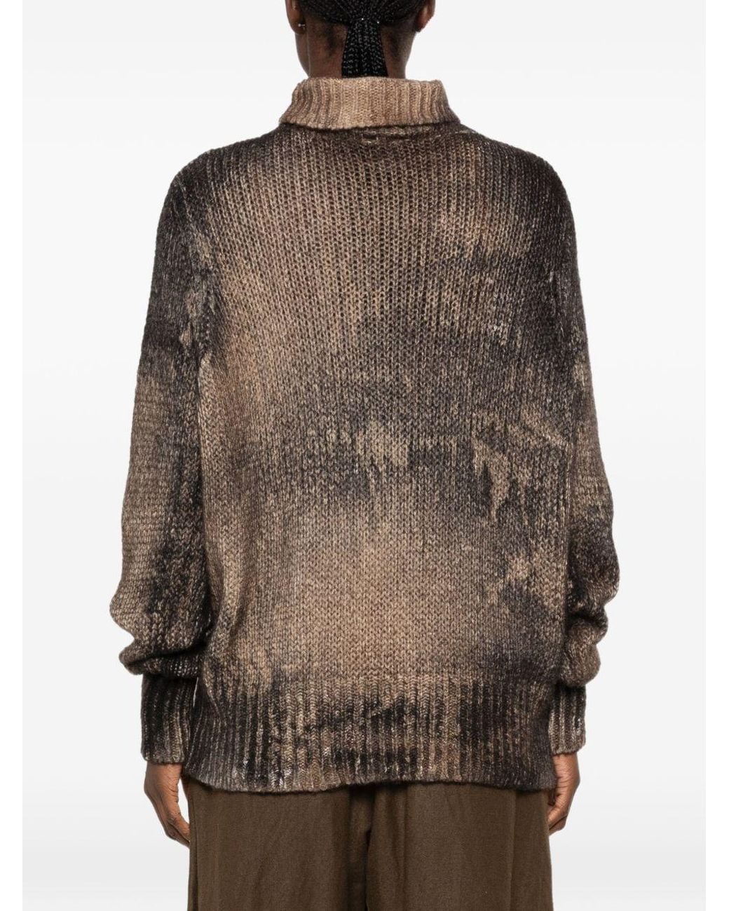 Avant Toi Brown Cahsmere Turtke Neck Jumper