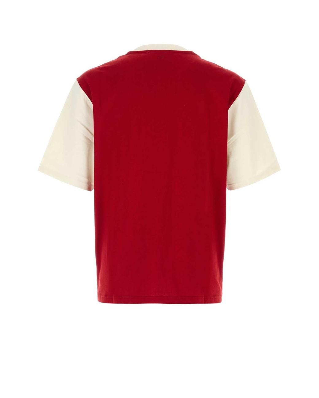 AMI Red Cotton T Shirt