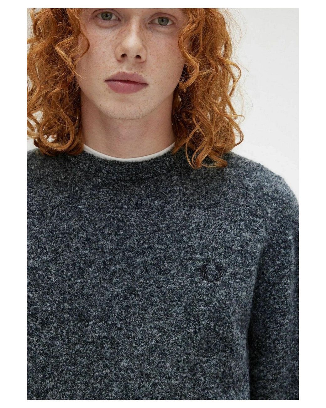 Fred Perry Trui Blauw in het Blue voor heren