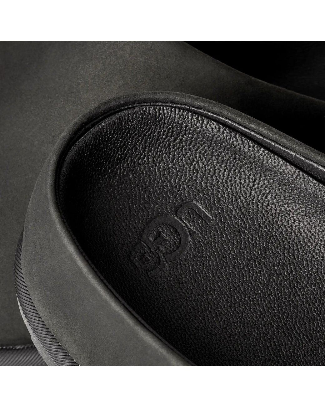 Ugg Black Otzo Leather Clogs