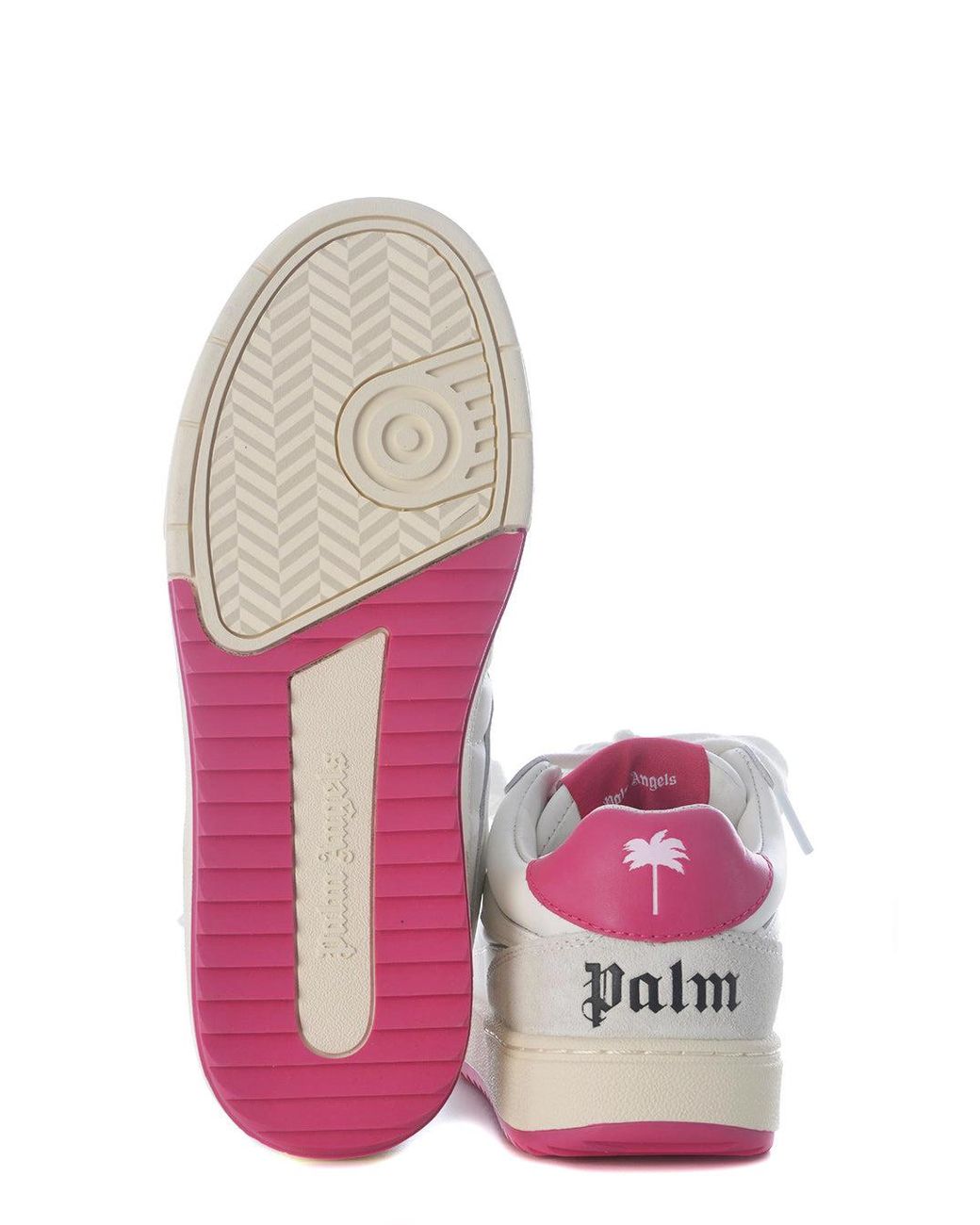 Palm Angels Palm Angels White/Fuxia