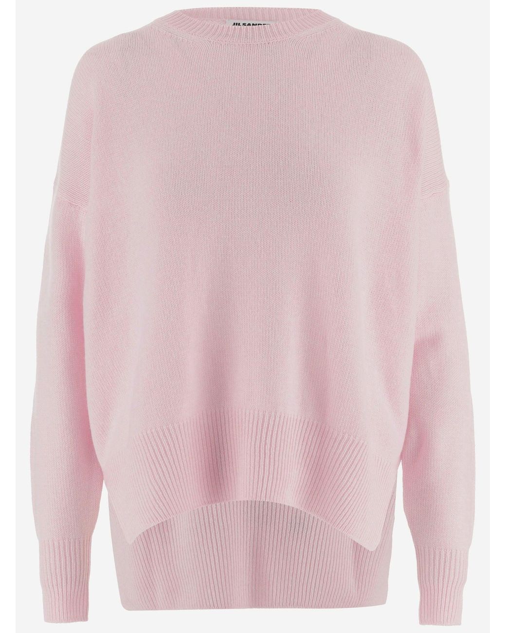 Jil Sander Pink Kaschmirpullover