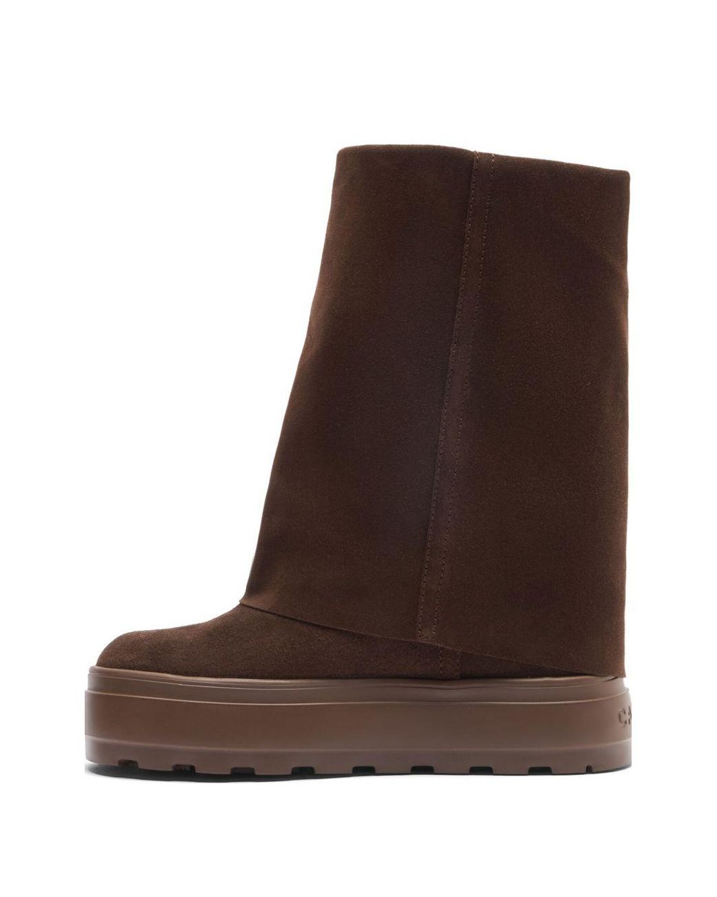 Casadei Brown Double-Face Leather Boots