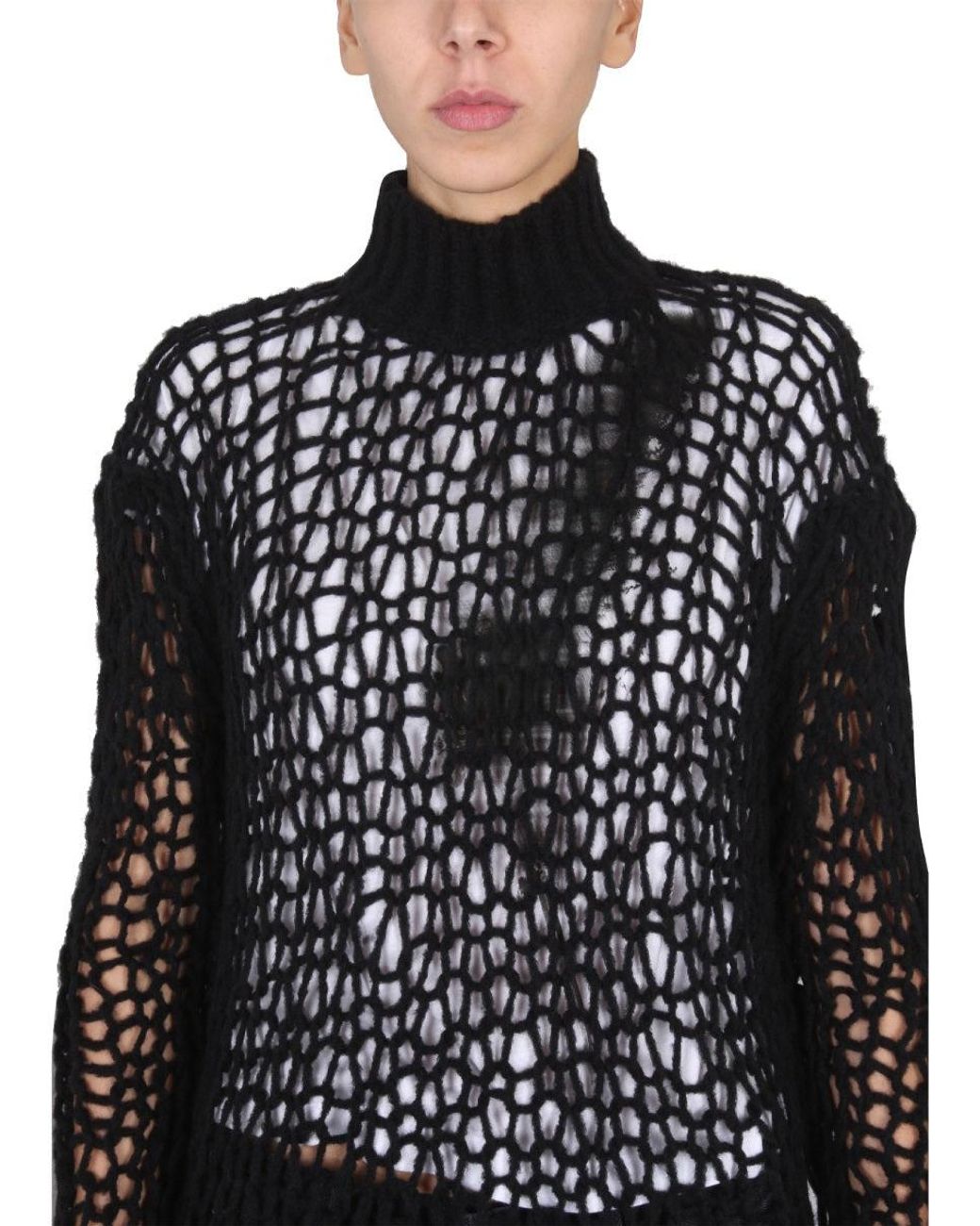 Ann Demeulemeester Black Leontine" Jersey