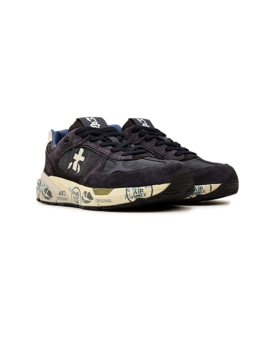 Premiata Black Sneakers