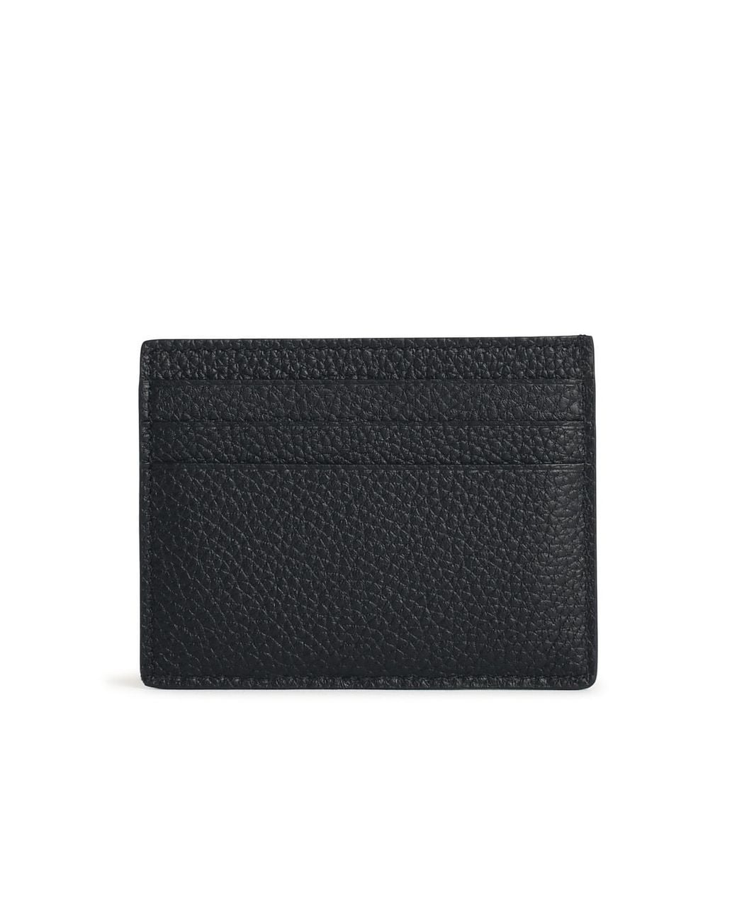 Tom Ford Black Leather Cardholder for men