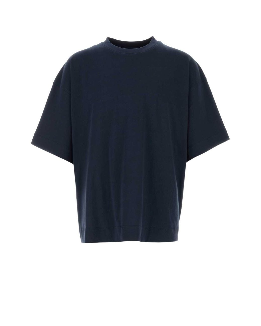 Dries Van Noten Blue 03110-Heno 3603 M.K.Ss.T-Shirt for men