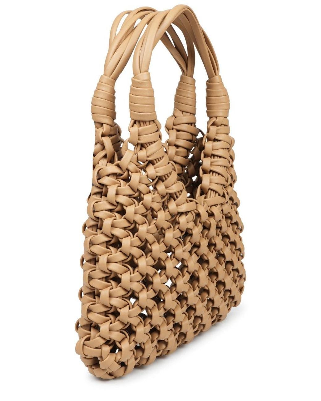 HIBOURAMA Natural Woven Shoulder Bag