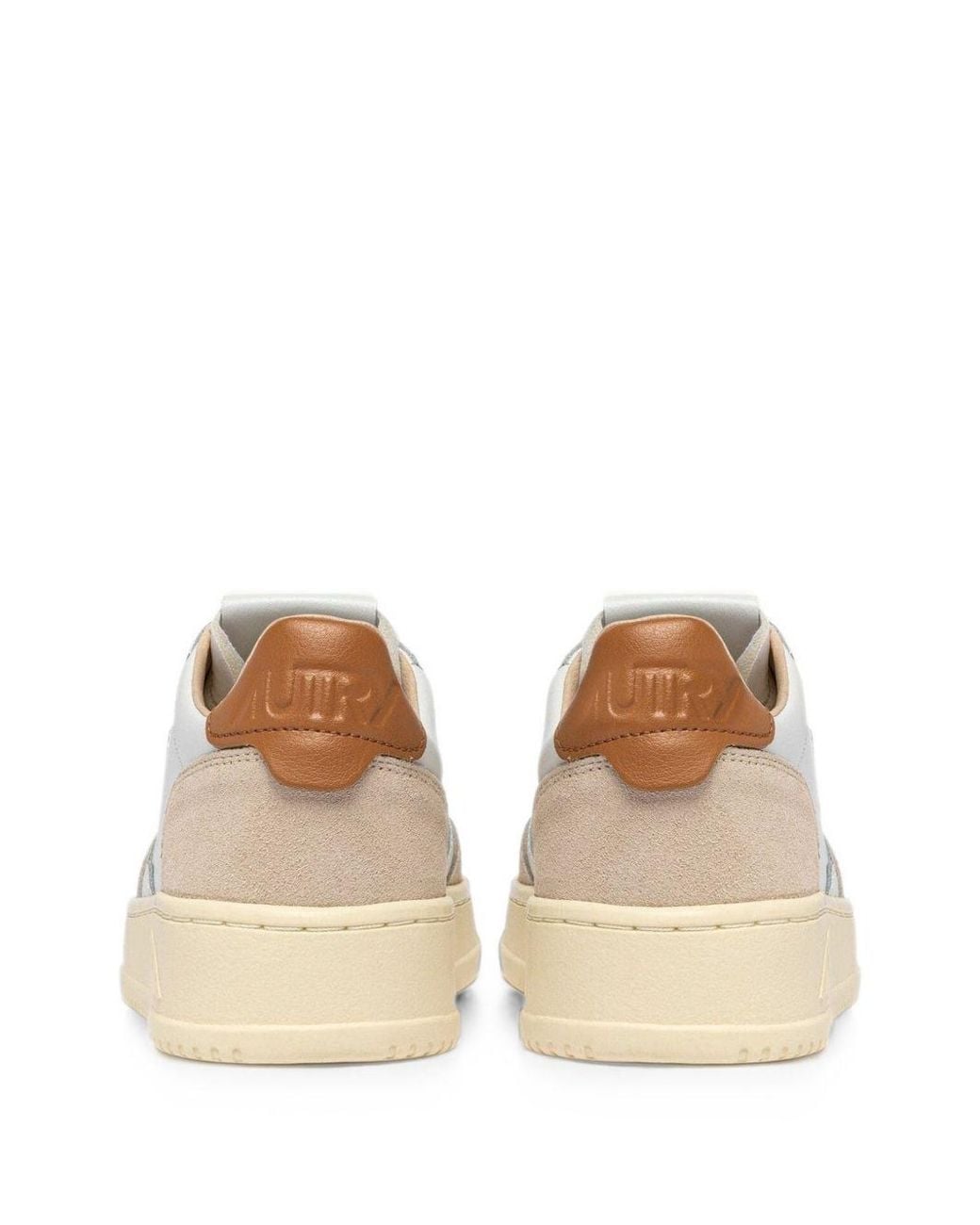 Autry White Medialist Low Sneakers