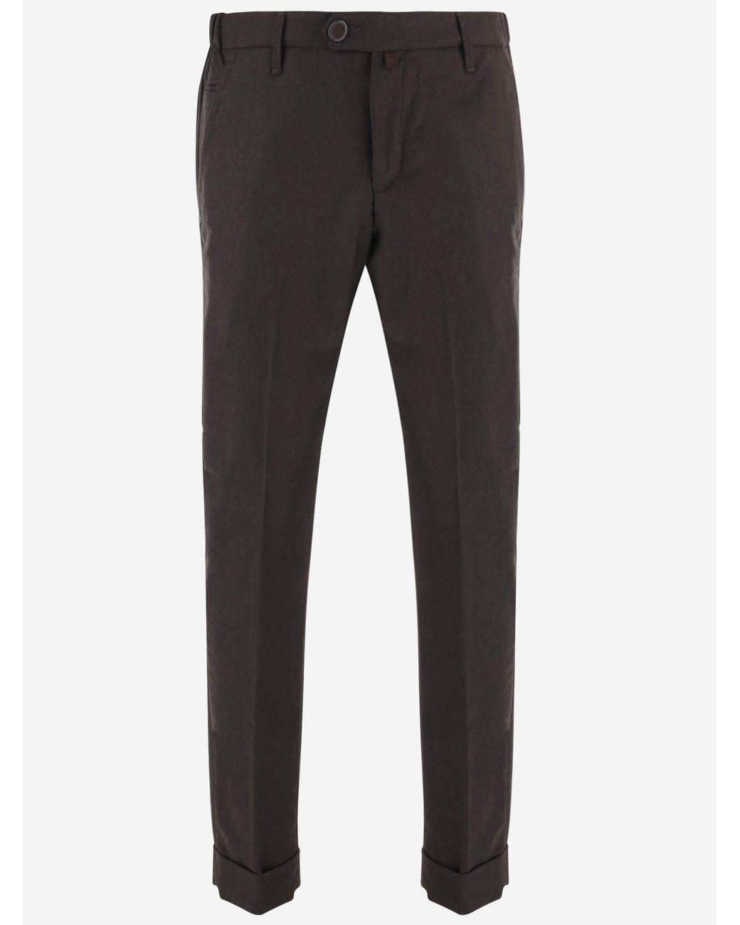 Jacob Cohen Gray Stretch Wool Pants