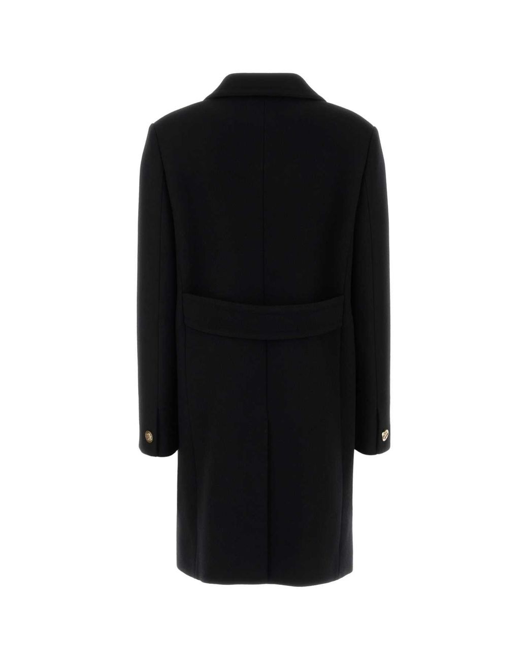 Gucci Black Batavia Wool Coat