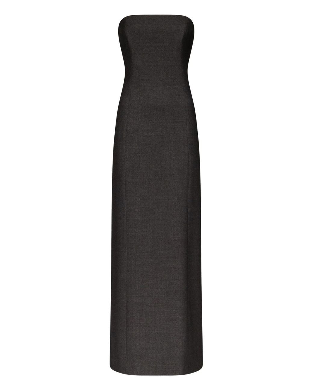 Loulou de Saison Black Shilo Bustier Maxi Dress
