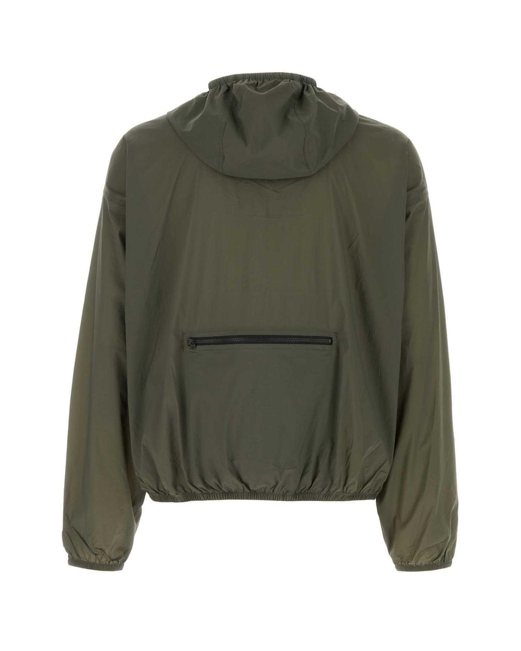 The North Face Green Solid Hood Jacket for men