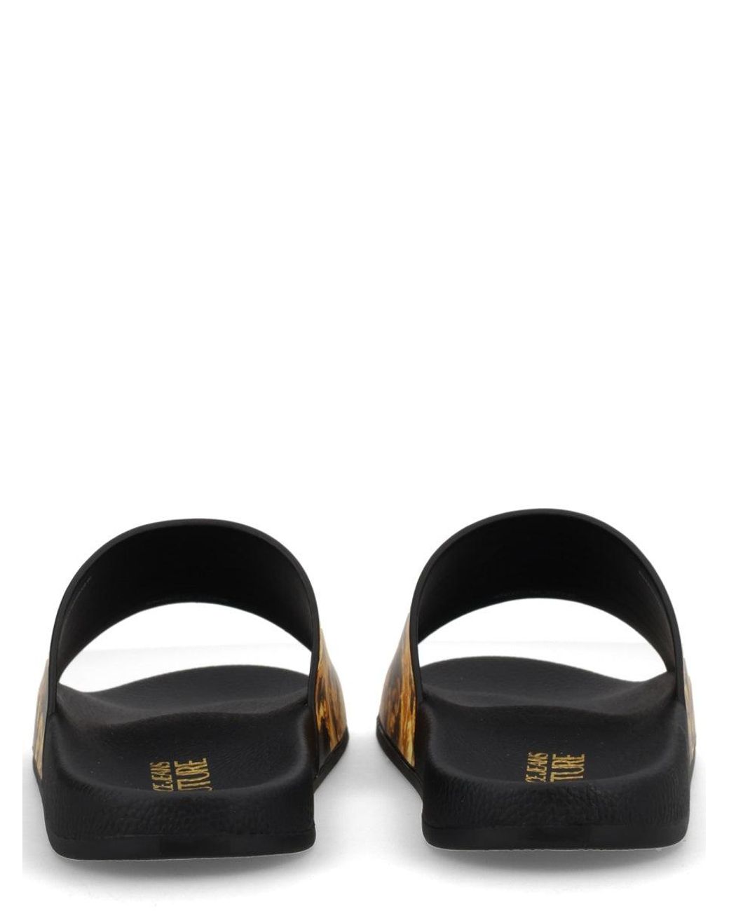 Versace Jeans Couture Multicolor Polyurethane Flats